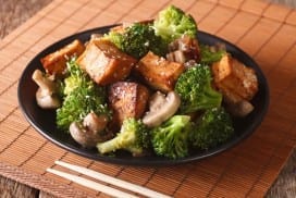 Tofu and broccoli, Meal Prep Vancouver, Food Delivery Vancouver