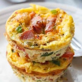 Foodie Fit - Spinach and Feta Egg Cups